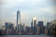 03-8 Brookfield Place, World Trade Center And Financial District From Statue Of Liberty Cruise Ship